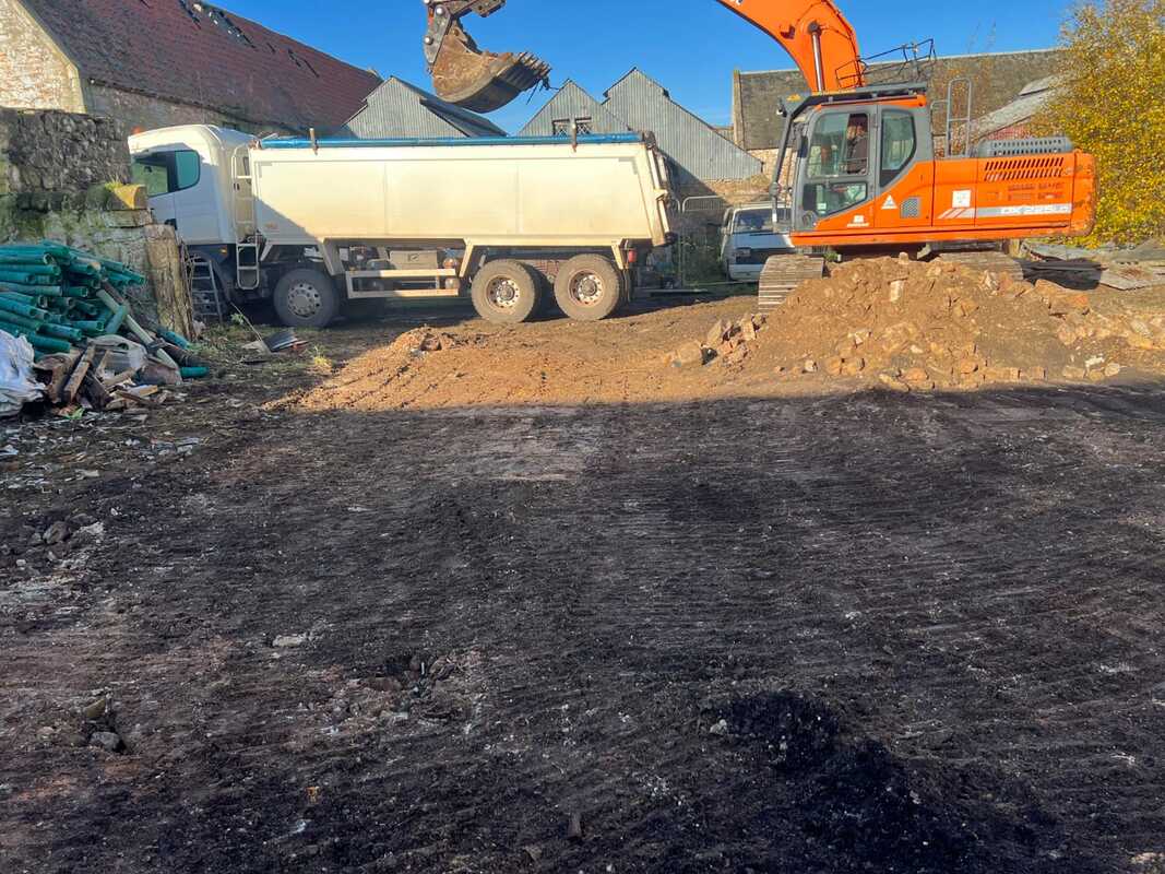 Construction debris removal in London